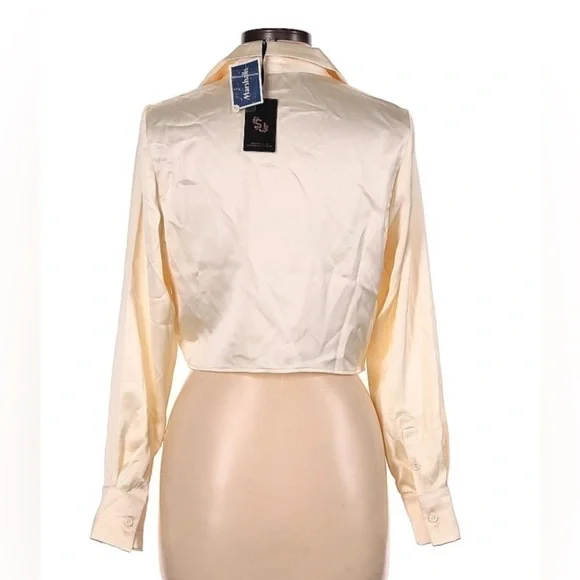 Sincerely Jules - Long Sleeve Tie Front Blouse - Picture 2 of 2